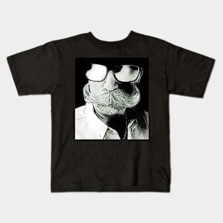 The Dusters Stache BW Kids T-Shirt